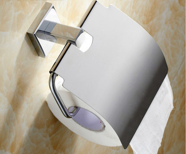 Solid Brass Toilet Paper Box