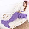 Mermaid Tail Blanket Handmade Crochet