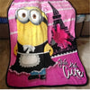 100*140CM Cartoon Coral Fleece Blanket